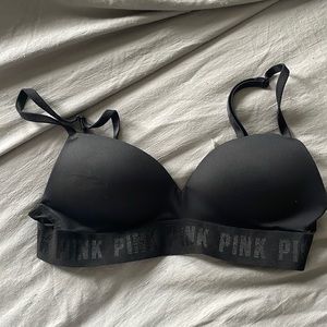 Pink padded tshirt bra